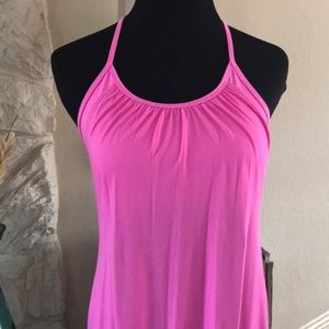 Lululemon no limits tank in solid pink 💕Sz:4